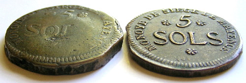 Monnaies du siège de Mayence