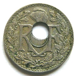 Monnaies de la 3ième République, le type Lindauer